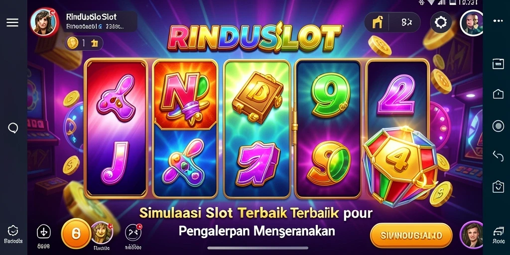 Tampilan gameplay RINDUSLOT yang menarik dan interaktif.