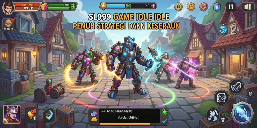 Gameplay SL999 yang seru menunjukkan kemajuan yang stabil dalam dunia Idle.